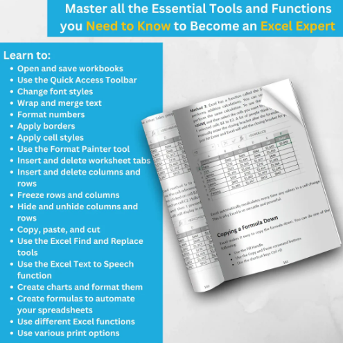 The Ultimate Excel eBook for Beginners: Navigating and Mastering Spreadsheets with Ease eBook