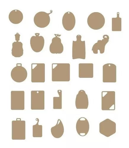 Molde Gabarito Para Corte Madeira 50 Tabuas Diferenciadas