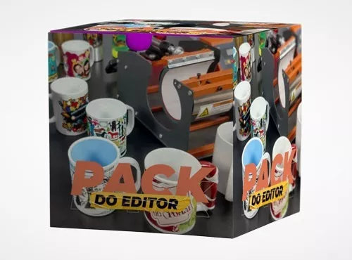 Super Pack Artes Prontas Para Canecas + Mockups Editaveis