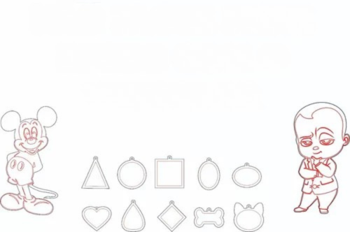 Pacote +1000 Vetores Chaveiros Lembrança Cnc Laser Router