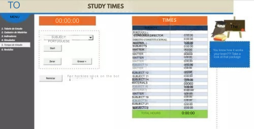Planilha De Estudos Para Concurso com Controle De Revisão
