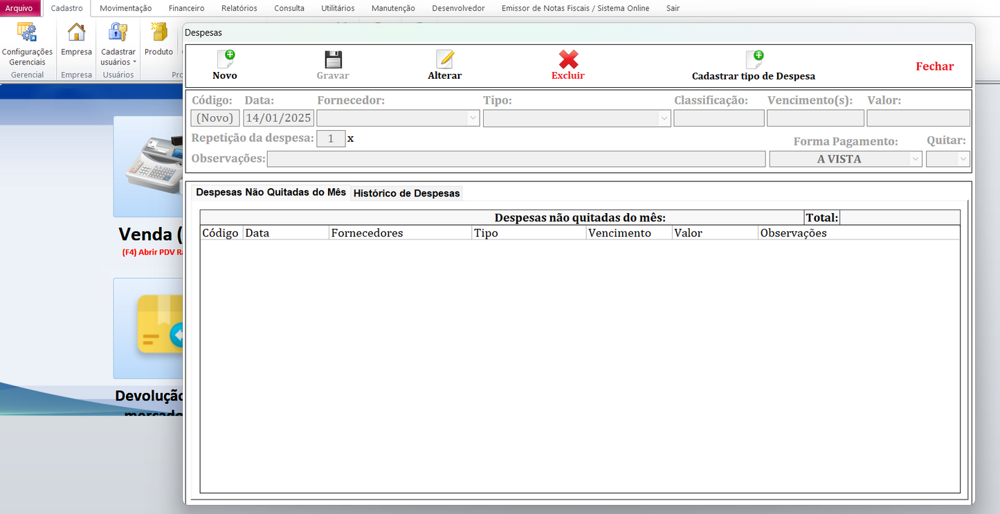 Sistema Para Gestão Mercados, Mercearias, etc...
