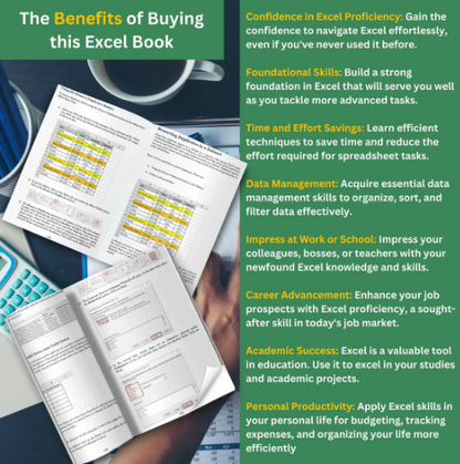 Your Ultimate Guide to Microsoft Office Excel: Mastering Spreadsheets for Beginners eBook
