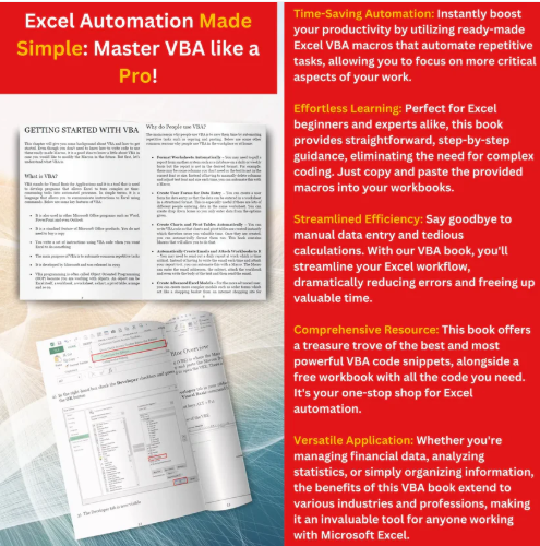 Mastering Excel Macros: Simplify and Automate Your Spreadsheets with Ease