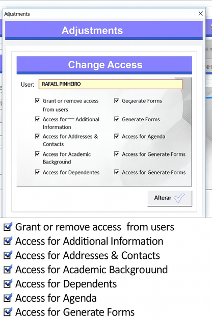 Sistema Agenda, Clientes, Dentista, Consultório, Médicos