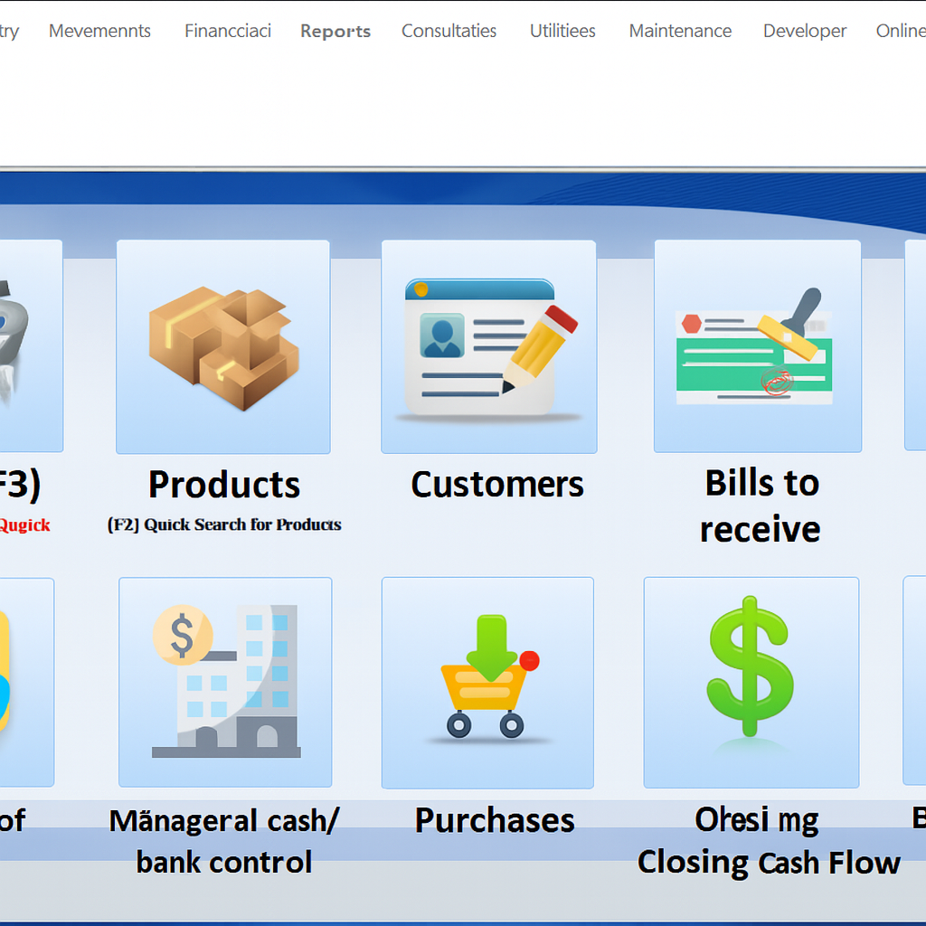 Sistema Para Gestão Lojas, Comércios, Mercados, etc...