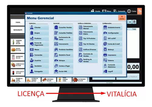 Sistema Pdv + Delivery + App + Topmaster 2025 + Vitalícia