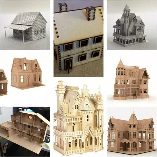 55.000 Arquivos Kit Dxf Cdr Eps Corte A Laser Cnc