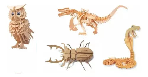 Pack Arquivos Vetores Animais 3d Corte Cnc Laser Router Pets