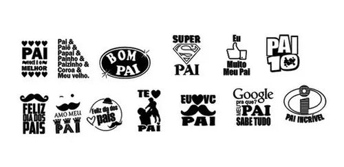 Pack Artes Corte Laser Router Dia Dos Pais Cnc Dxf Cdr