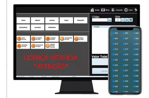 Sistema Pdv + Delivery + App + Topmaster 2025 + Vitalícia