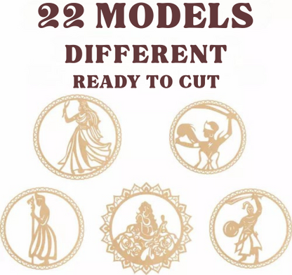 Design De Mandalas Para Projetos De Artesanato Em Cnc Orixás