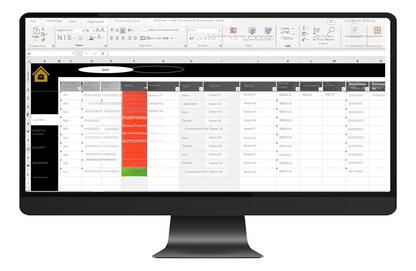 Planilha de Controle Aluguel Imóveis Ou Imobiliária Completo