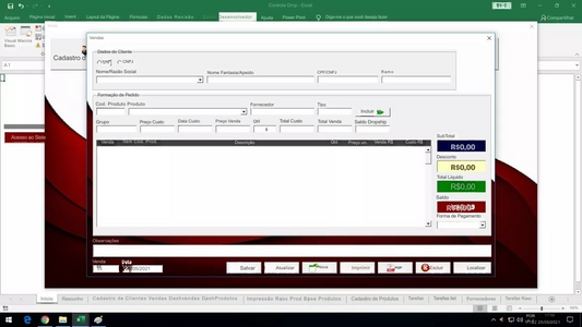 Planilha Para Controle Dropshipping