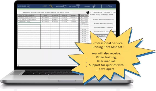 Planilha Orçamento De Serviços (obras, Manutenções Etc)