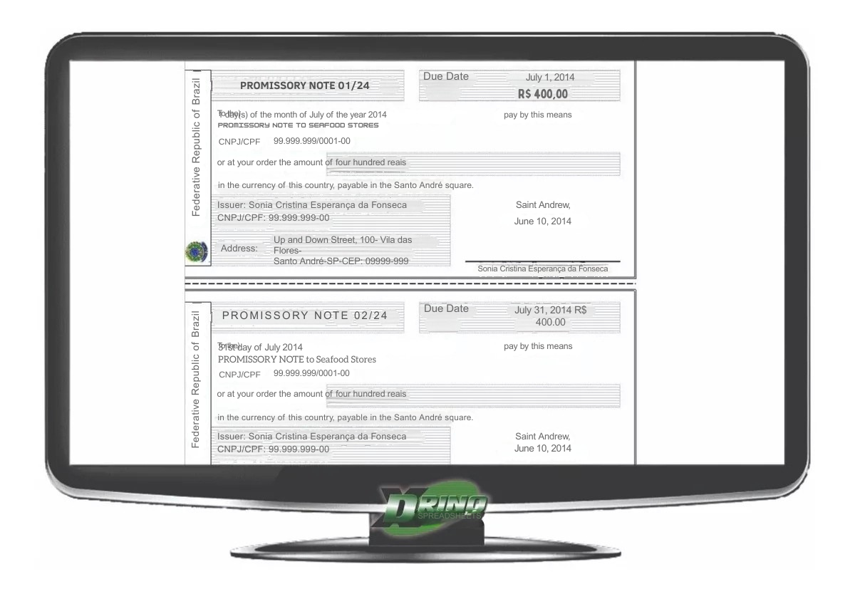 Sistema Notas Promissórias