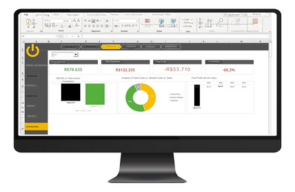 Planilha De Negócios Para Pet Shop/Business