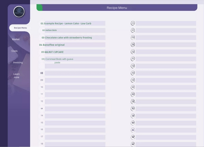 Planilha De Custo De Produção - Confeitaria - Artesanato