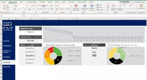 Planilha De Controle De Estudo Para Concurso Em Excel