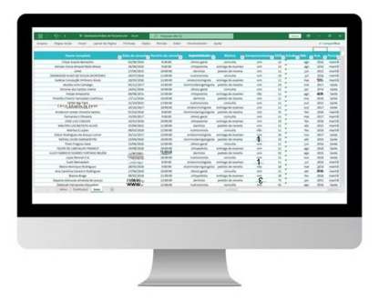 Planilha De Controle De Consultas Médicas Em Excel Completa