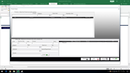 Planilha Controle De Estoque E Almoxarifado