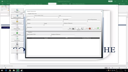 Planilha Controle De Estoque E Almoxarifado